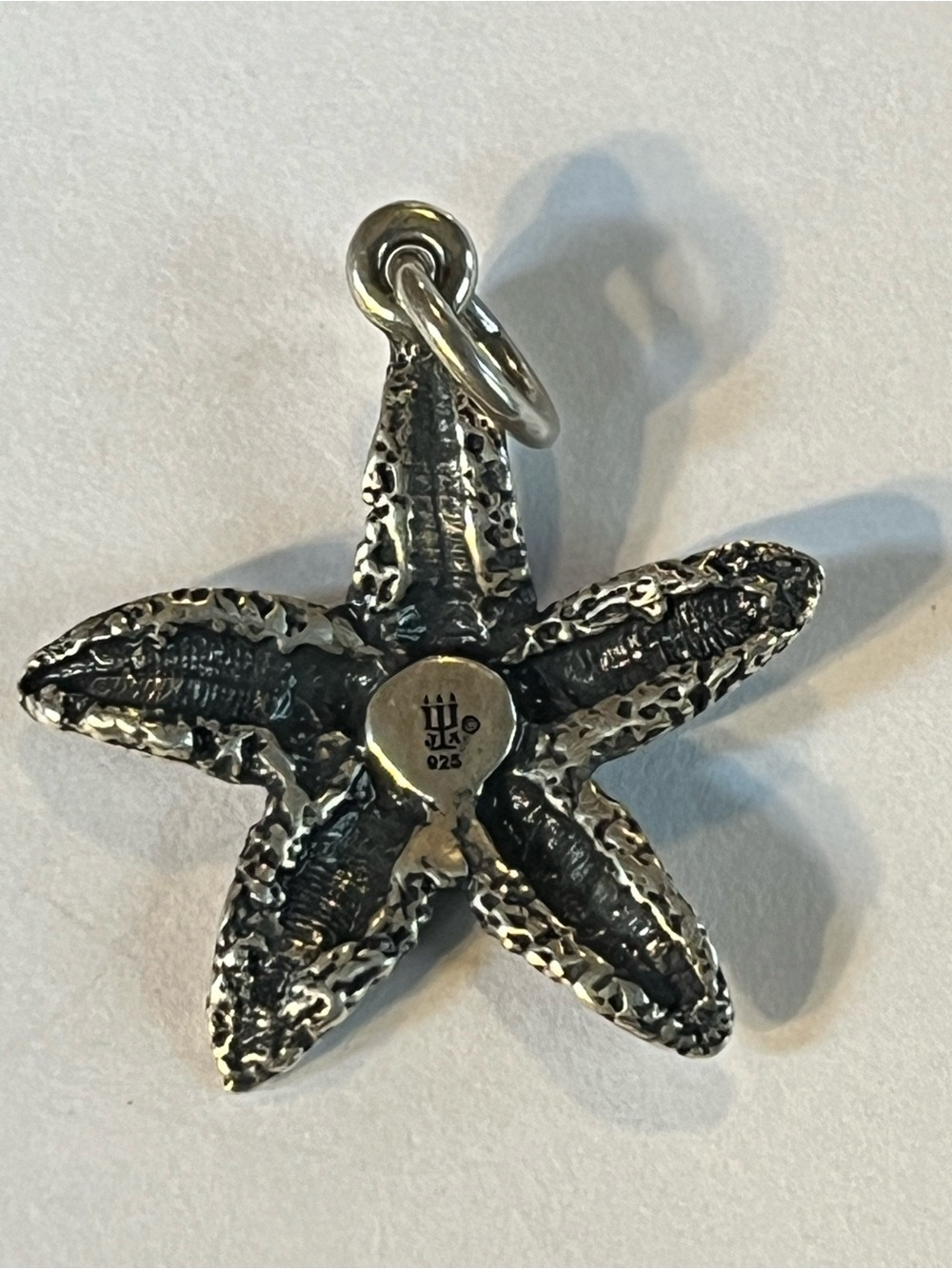 Retired collection James Avery starfish charm. Sterling. - Picture 2 of 3